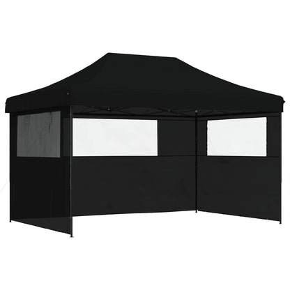 Partytent Inklapbaar Pop-Up Zwart