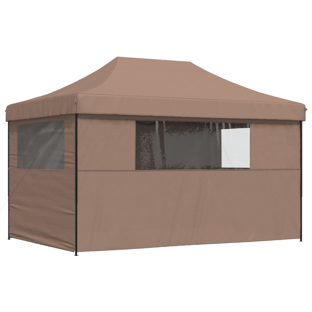 Partytent Inklapbaar Pop-Up Bruin