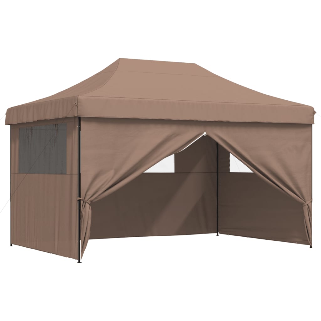 Partytent Inklapbaar Pop-Up Bruin