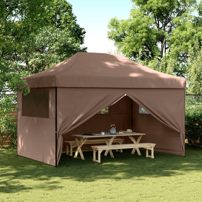 Partytent Inklapbaar Pop-Up Bruin