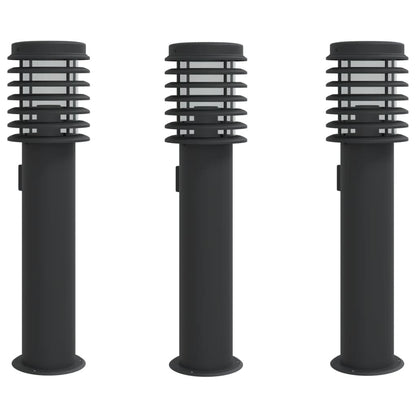Buitenvloerlampen Stopcontact 60 Cm Roestvrijstaal