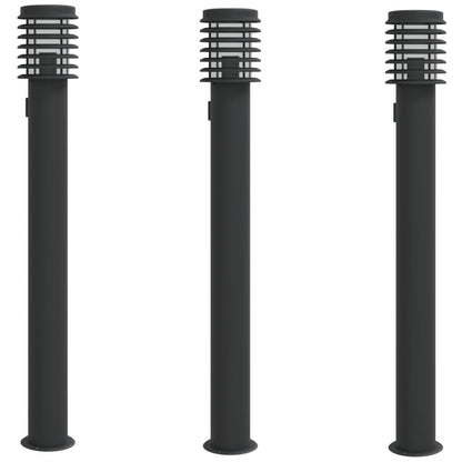 Buitenvloerlampen Stopcontact 110 Cm Roestvrijstaal