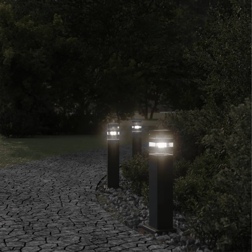 Vloerlampen Voor Buiten Aluminium Zwart