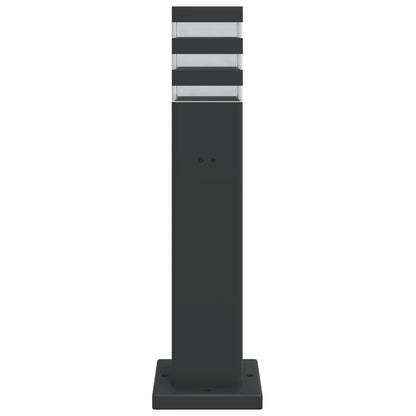 Buitenvloerlampen Aluminium Zwart