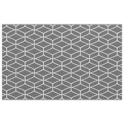 Buitentapijt Arakil Grijs En Wit 400 X 250 Cm 50% Polypropyleen