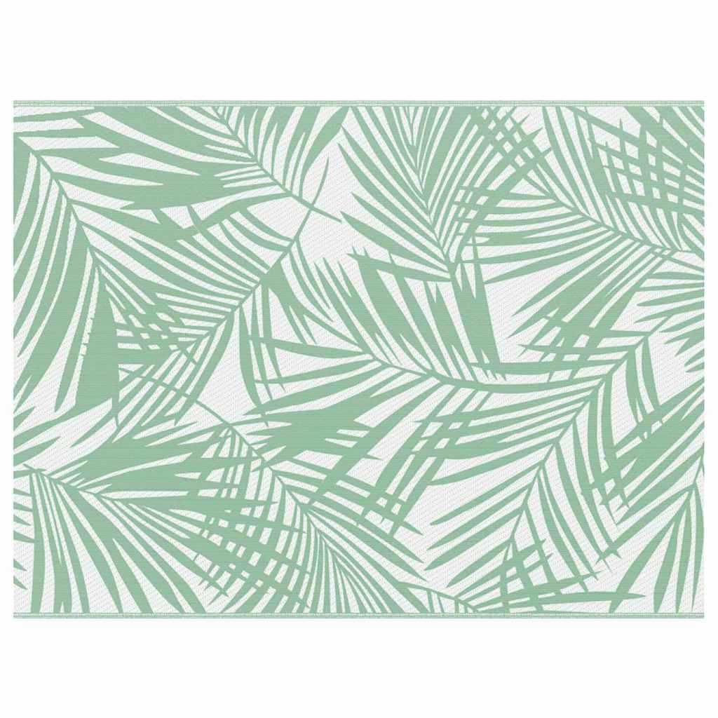 Buitentapijt Arakil En Wit 400 × 300 Cm 50% Polypropyleen Groen