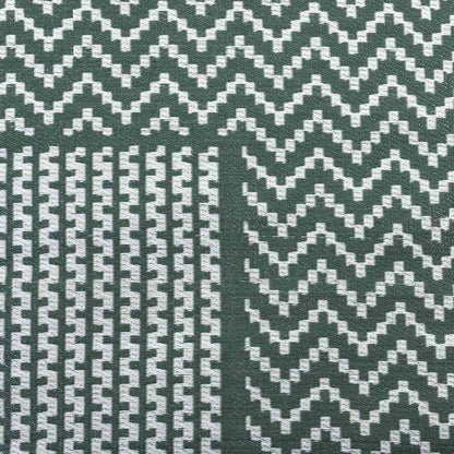 Buitentapijt Arakil Groen En Wit 400 × 300 Cm 50% Polypropyleen Blad