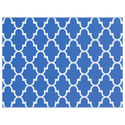Buitentapijt Arakil Blauw En Wit 400 × 300 Cm 50% Polypropyleen Blad