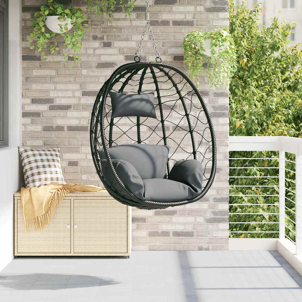 Hangende Ei-Stoel 91,5 X 54,5 X 107 Cm Poly Rattan