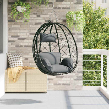 Hangende Ei-Stoel 91,5 X 54,5 X 107 Cm Poly Rattan