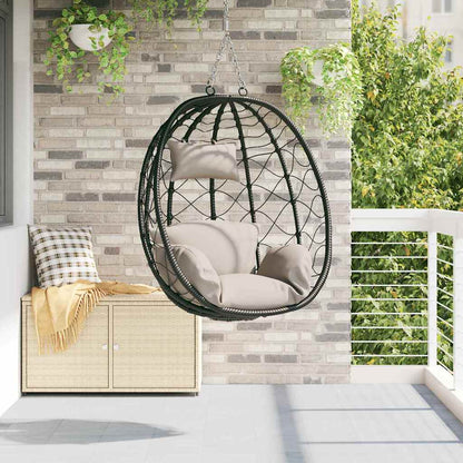 Hangende Ei-Stoel 91,5 X 54,5 X 107 Cm Poly Rattan
