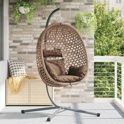 Hangende Ei-Stoel 104 X 100 X 191 Cm