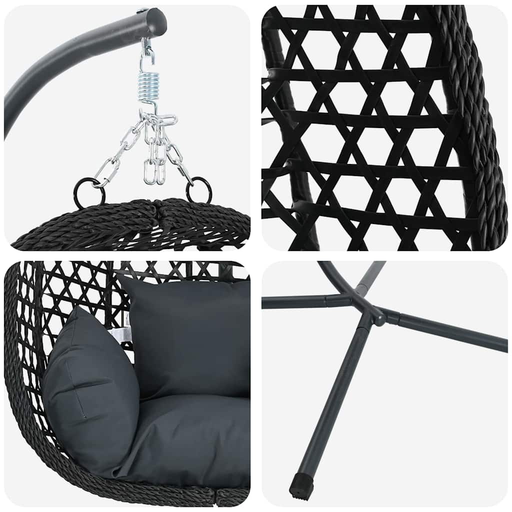 Hangende Ei-Stoel 104 X 100 X 191 Cm