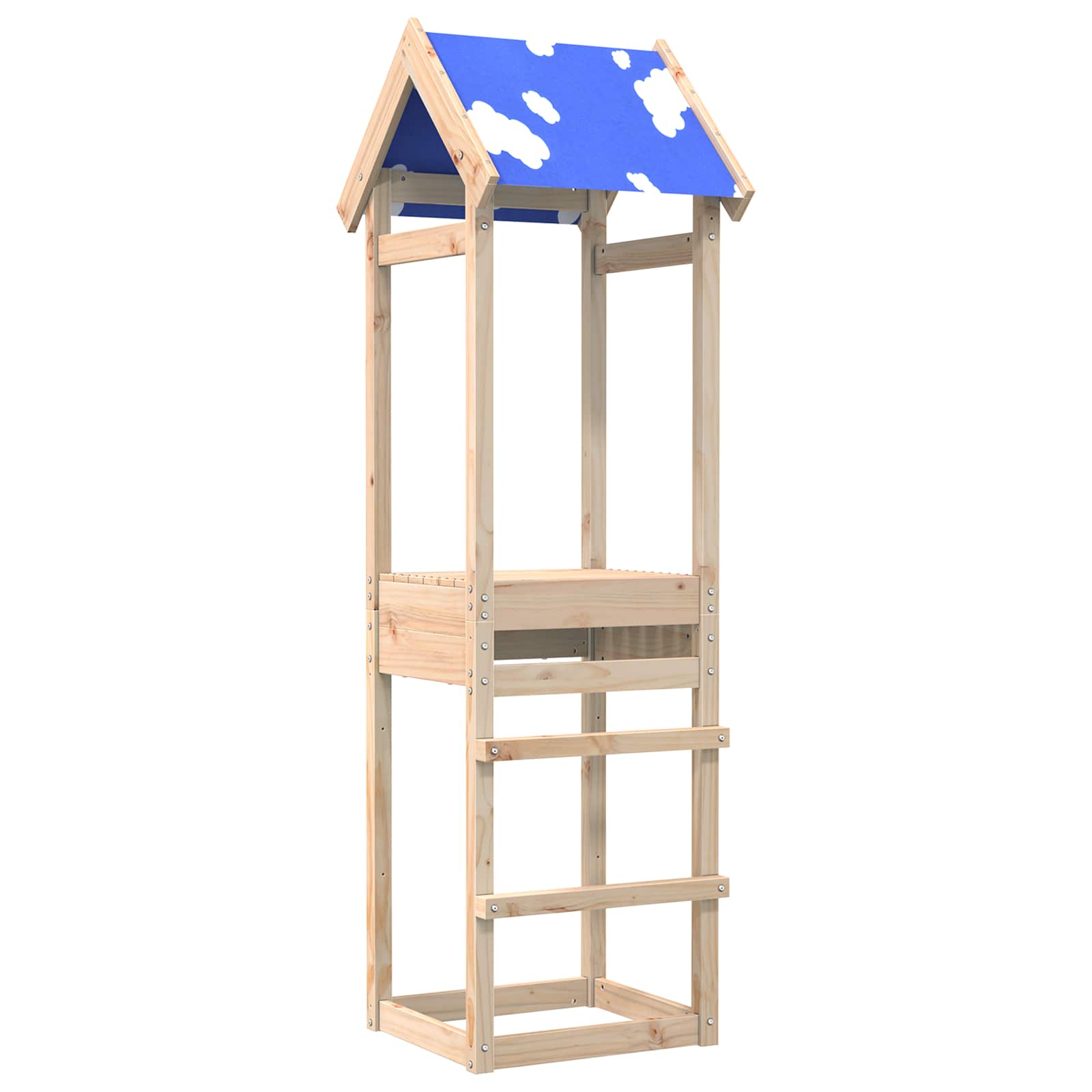 Speeltoren Bruin 52,5 X 46,5 X 195 Cm Massief Douglas Hout