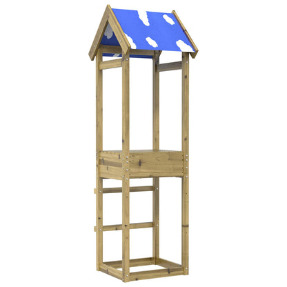 Speeltoren Bruin 52,5 X 46,5 X 195 Cm Massief Douglas Hout