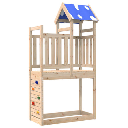 Speeltoren Bruin 110,5 X 52,5 X 215 Cm Massief Douglas Hout