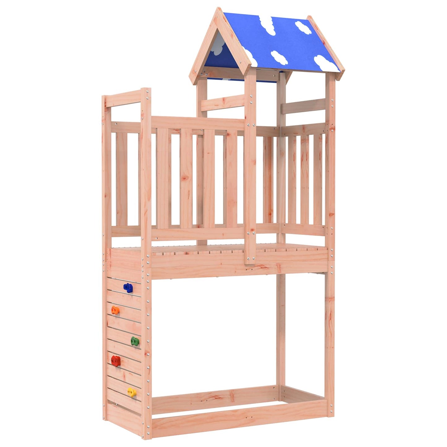 Speeltoren Bruin 110,5 X 52,5 X 215 Cm Massief Douglas Hout