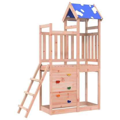 Speeltoren Bruin 110,5 X 52,5 X 215Cm Massief Douglas Hout