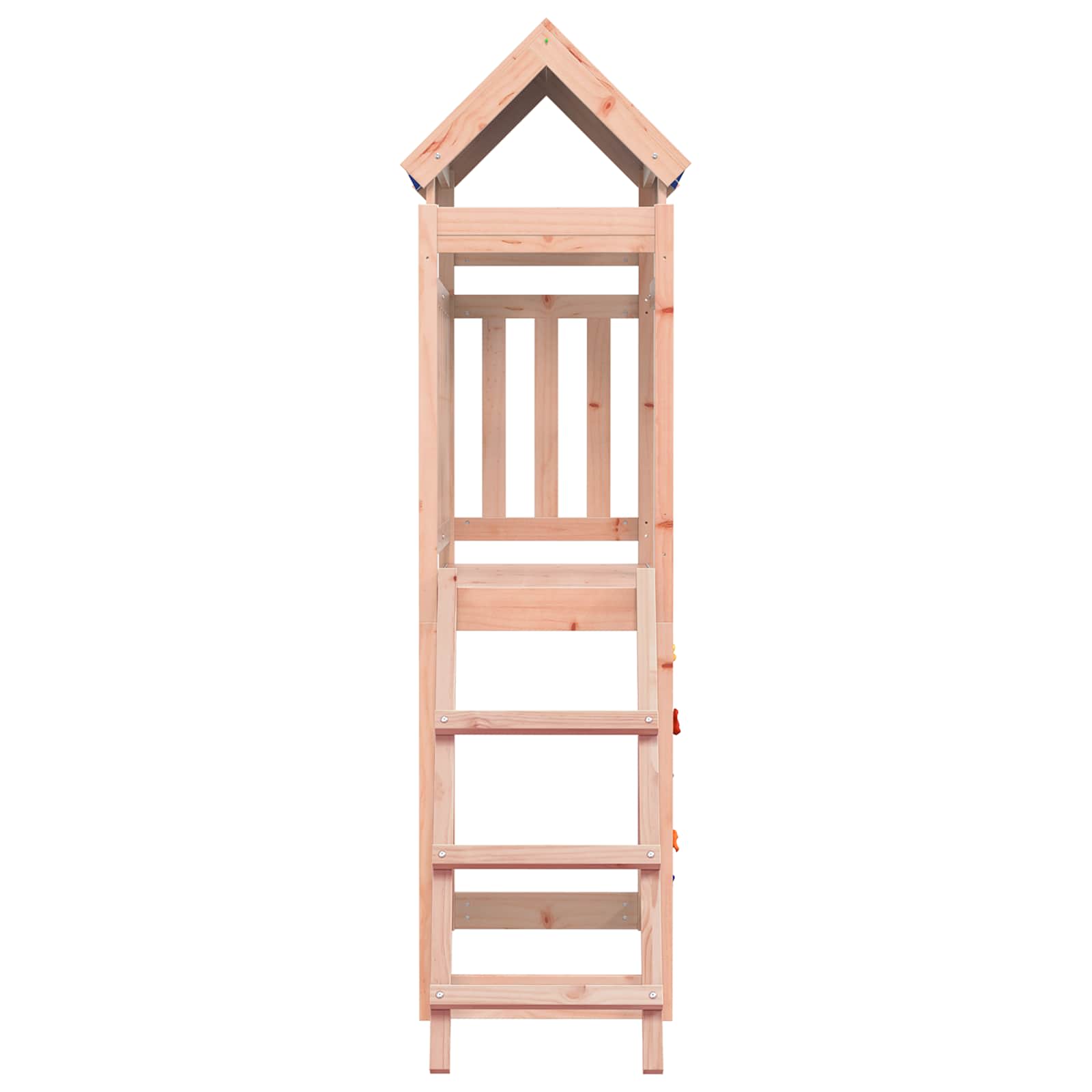 Speeltoren Bruin 110,5 X 52,5 X 215Cm Massief Douglas Hout