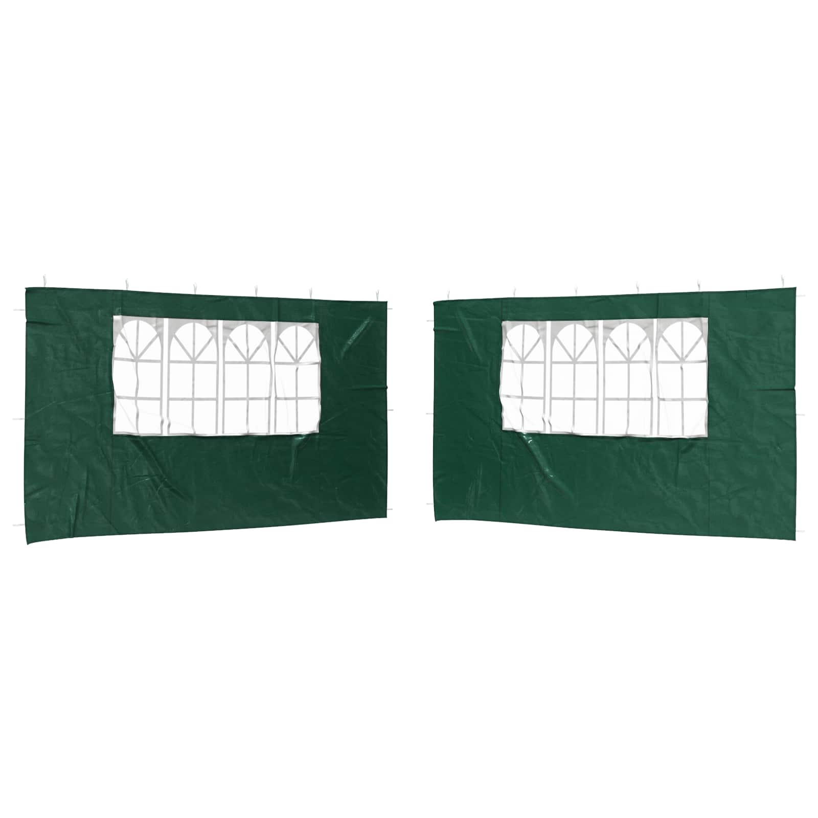 Party Tent Zijwand 2 Pcs Pe En Staal
