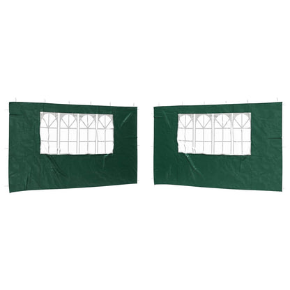 Party Tent Zijwand 2 Pcs Pe En Staal