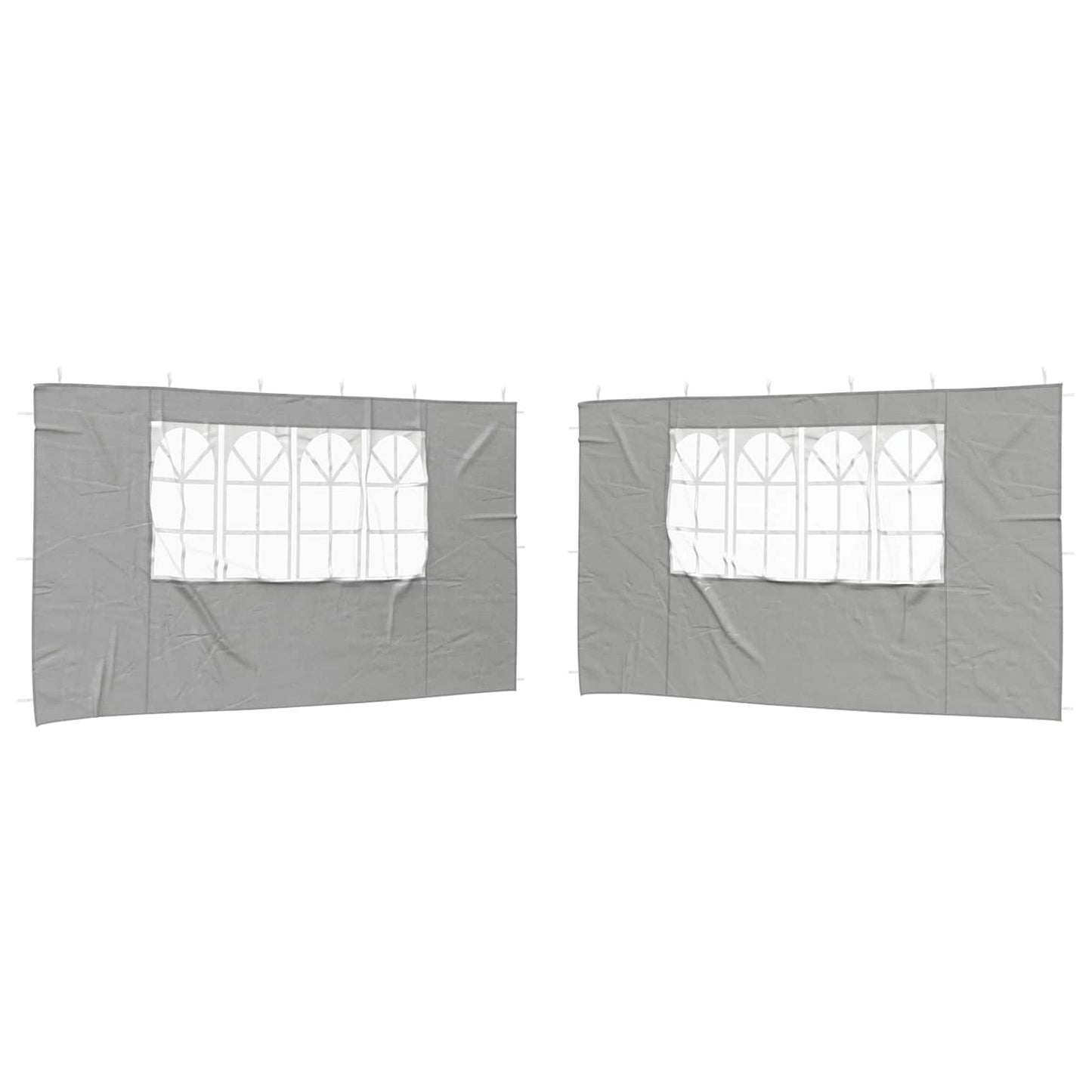 Party Tent Zijwand 2 Pcs Pe En Staal