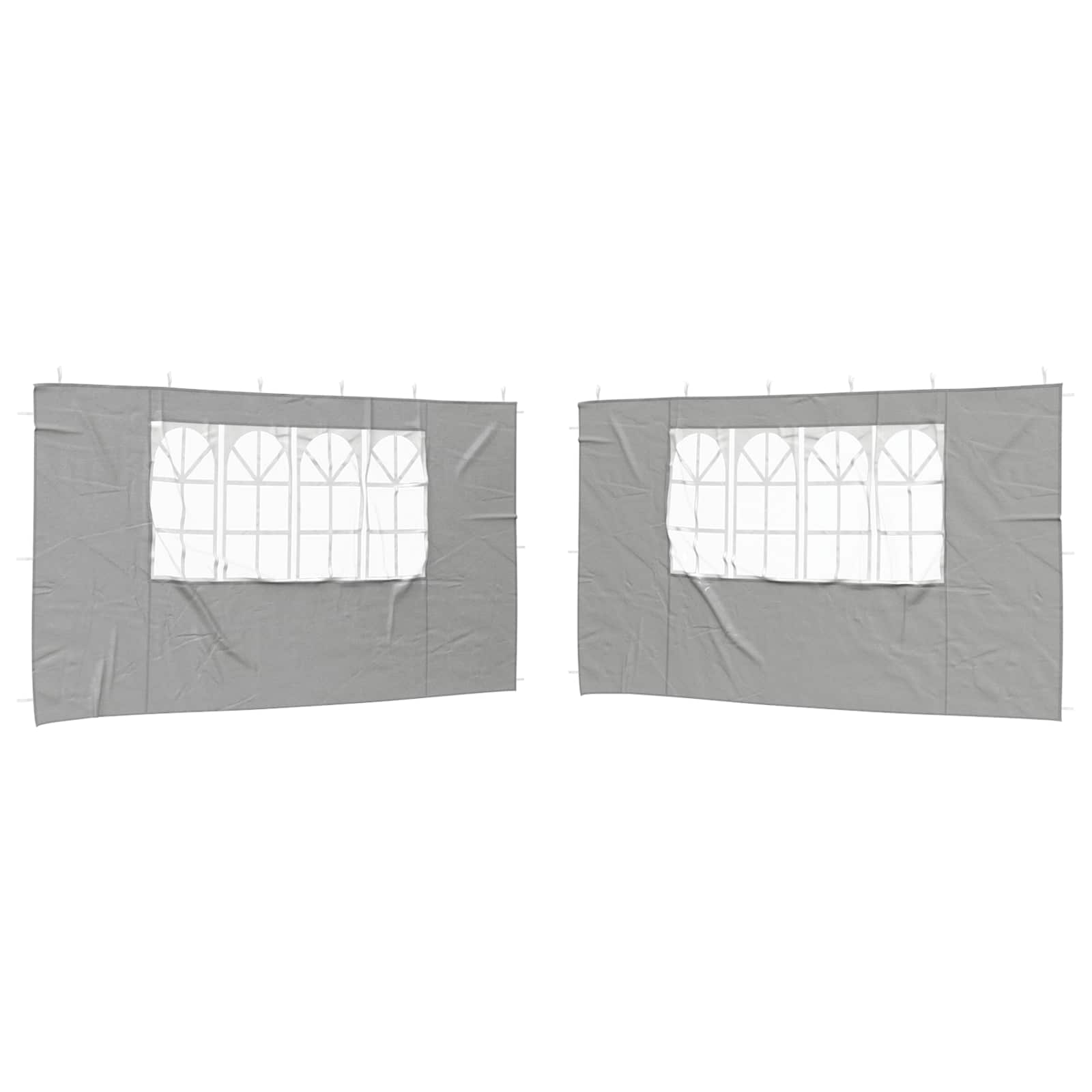 Party Tent Zijwand 2 Pcs Pe En Staal
