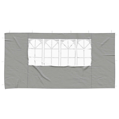 Party Tent Zijwand 2 Pcs Pe En Staal